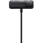 Sony Stereo Lavalier Microphone ECM-LV1 (Compact, Flexible, Vlogging, Content Creation, Audio) - Black