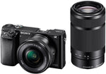 Sony 6000Y DSLR with 16-50mm and 55-210mm lens