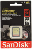 SanDisk  Extreme 32GB SD Card SDSDXNE-032G-GNCIN Memory Card, 32GB